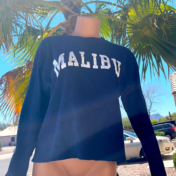 Brandy Melville Tops - MALIBU Print Light sweater top